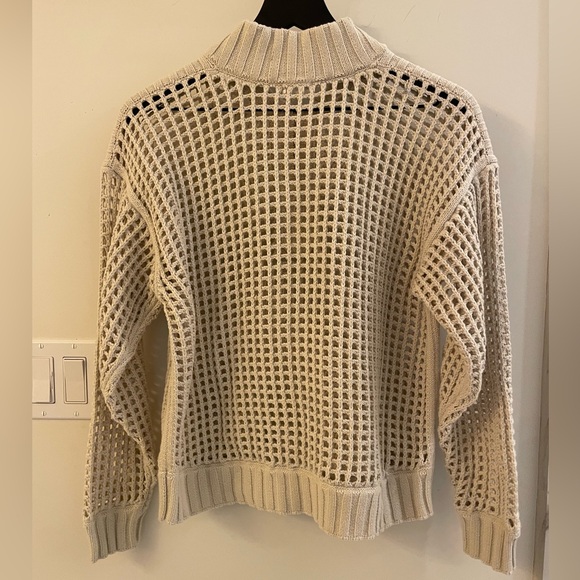 Splendid - Cella Jane Collection - Quarter Zip Sweater in pearl - Picture 4 of 4